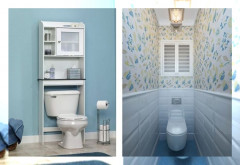 Дизайн туалета: идеи и интерьер для маленького санузла — 58 фото